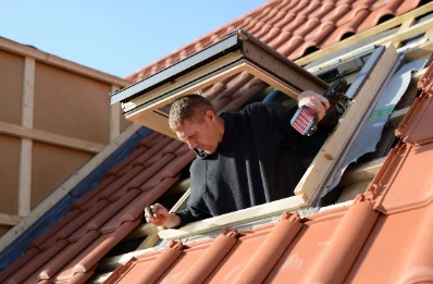 Pose de fenêtres de toit Velux à Rimeize
